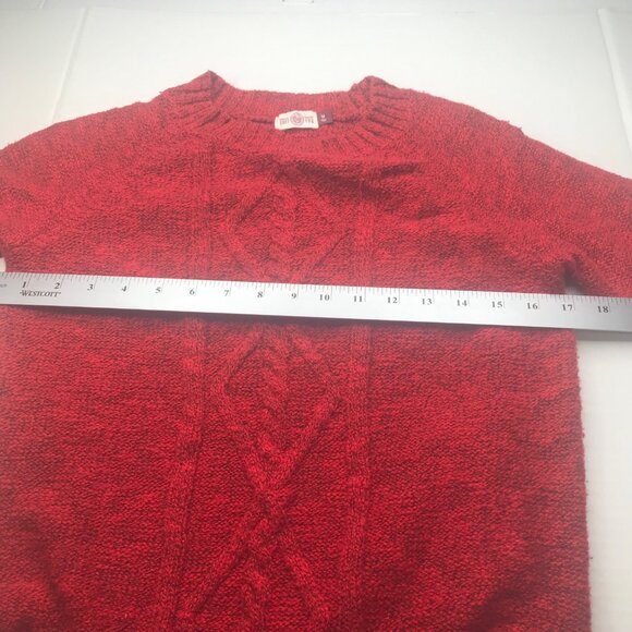 So Perfectly Soft Perfectly You Women's Medium Red Sweater Preowned - Picture 8 of 12